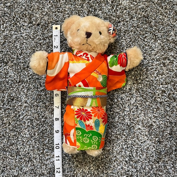 Stuffed Teddy Bear wearing Kimono; New without Tags; SO CUTE!!! - Picture 2 of 7